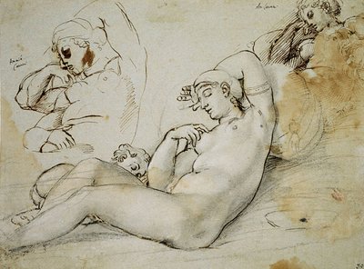 Venere dormiente da Annibale Carracci